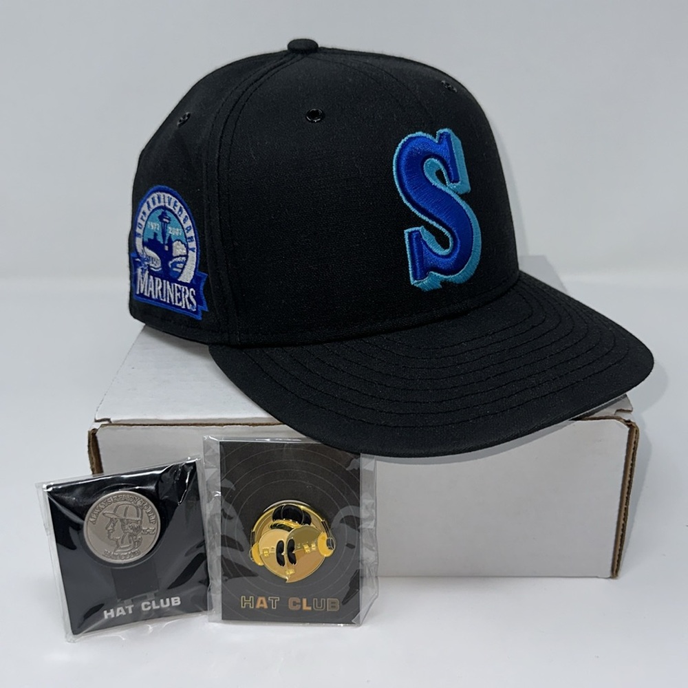 Hat Club Seattle Mariners “Vinyl Pack” Fitted Hat Size 7 3/8
